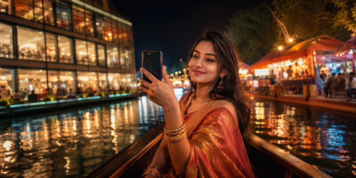 মোবাইলে গেমিং করছেন একজন সচেতন ব্যবহারকারী